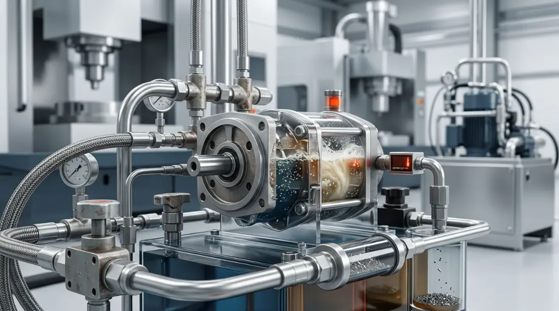 Common Symptoms of Hydraulic Gear Pump Problems