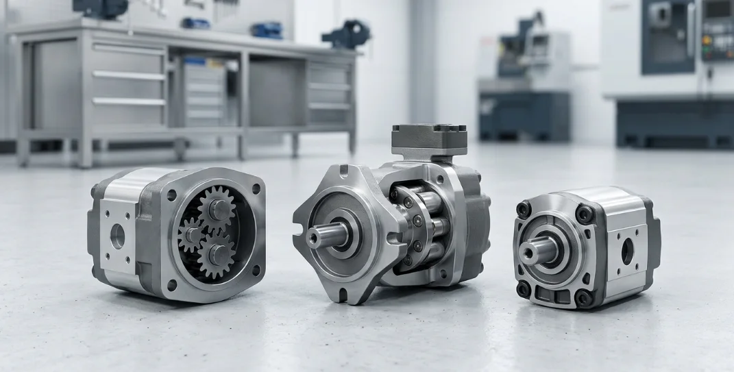 type of hydraulic pump