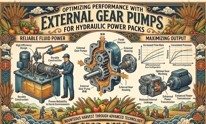 Optimizing Performance with External Gear Pumps for Hydraulic Power Packs
