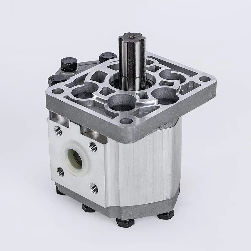 CBT-5 hydraulic gear pump with spline shaft and square mounting flange