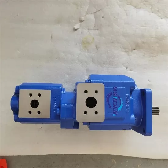 4120006298 SDLG L958F L968F working pump spline shaft and side port view