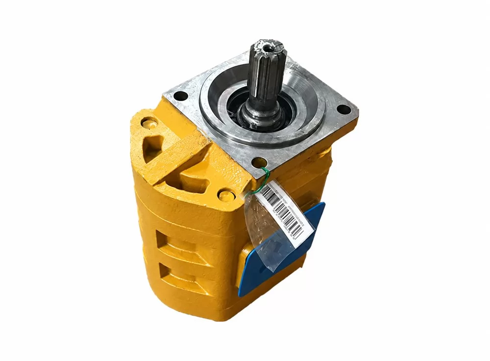 4120000684 CBGJ3166 gear pump - side housing and port reference view