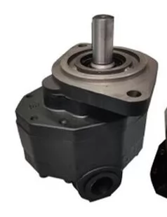 FC40 Lonking LG833 hydraulic pump body and cylindrical shaft - direct crop of original photo