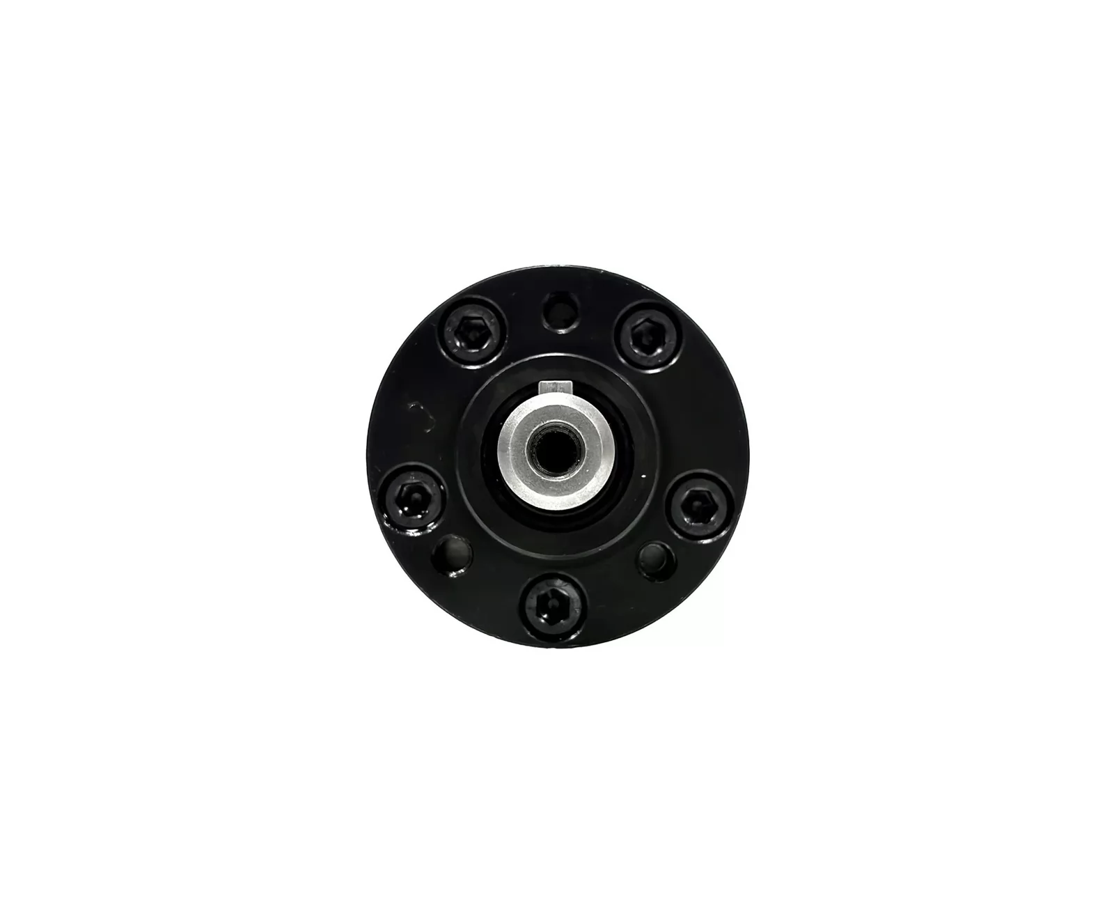 BMM mini orbital hydraulic motor keyed shaft front view - independent reference photograph