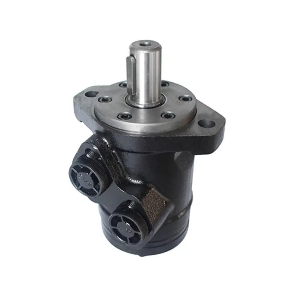 BMP orbital hydraulic motor keyed shaft and two-bolt flange - independent series reference photograph