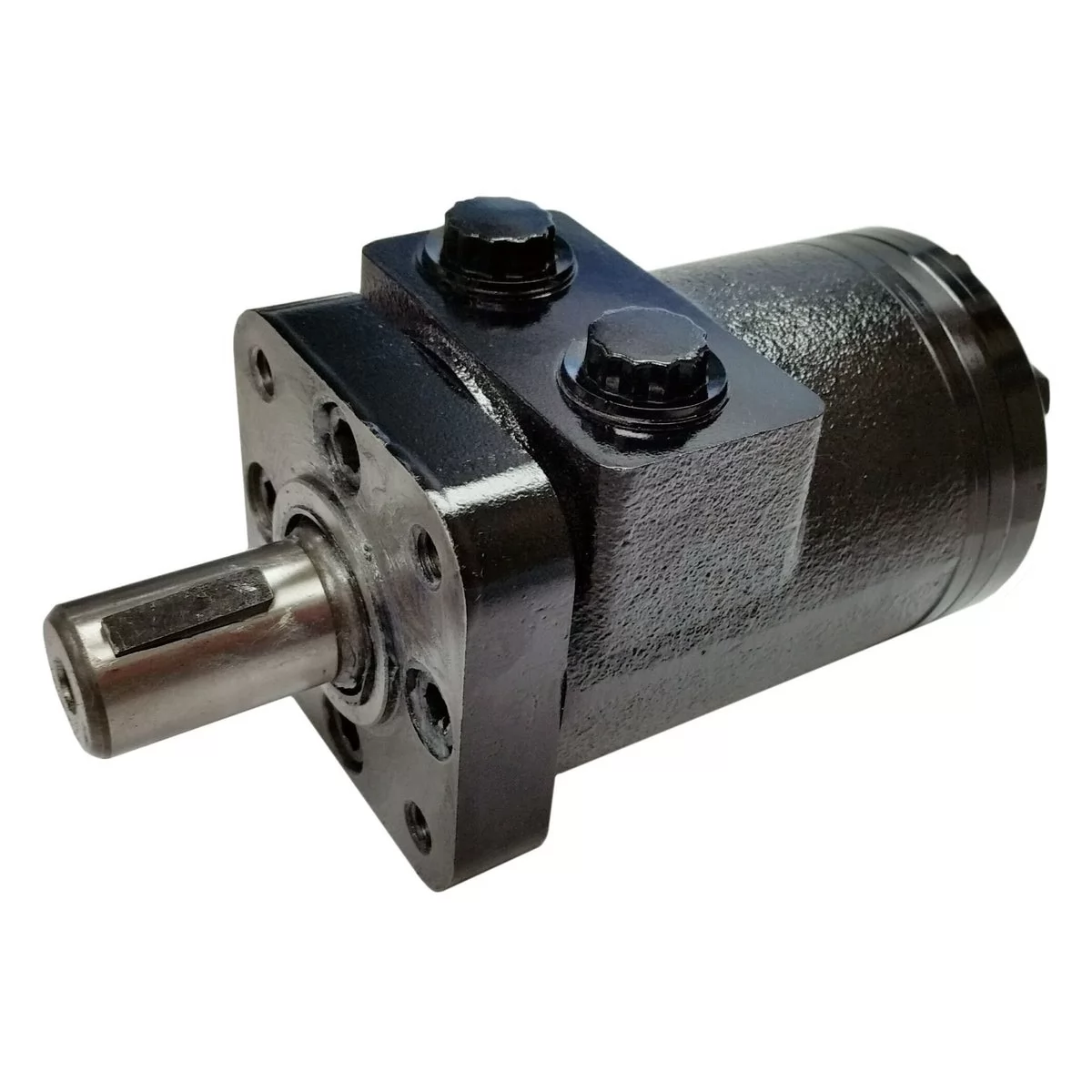 BMPH H-port orbital hydraulic motor four-bolt square-flange reference photograph