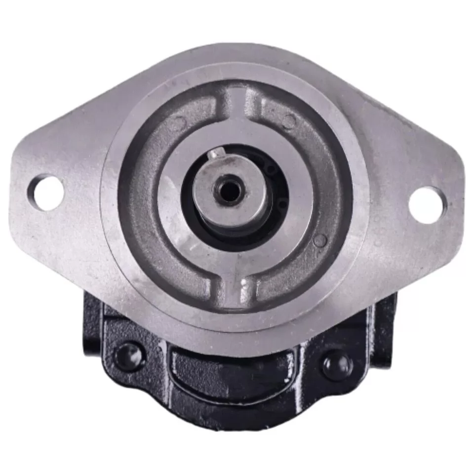 919/75002 hydraulic gear pump front cover and two-bolt mounting flange