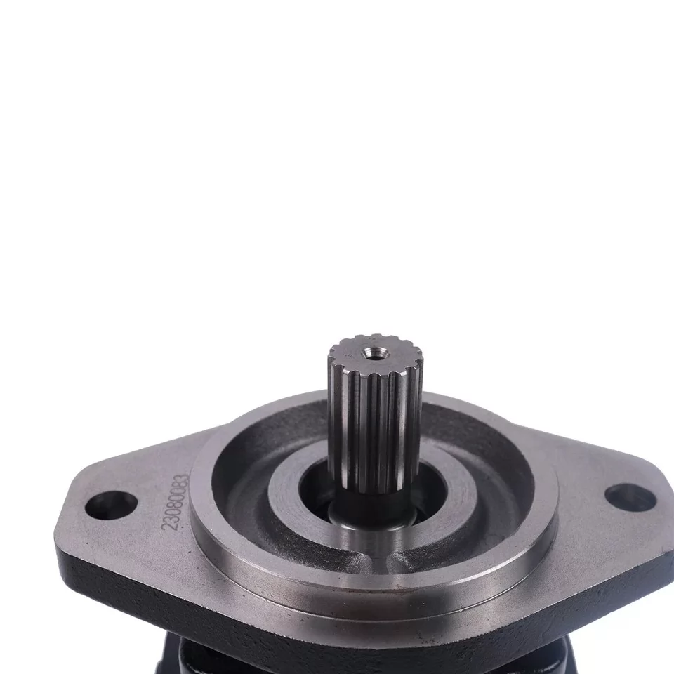 20/925580 hydraulic gear pump shaft and mounting flange detail