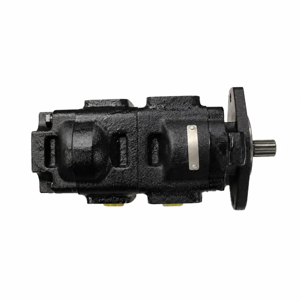 7029120077 reference tandem gear pump side profile for JCB enquiries