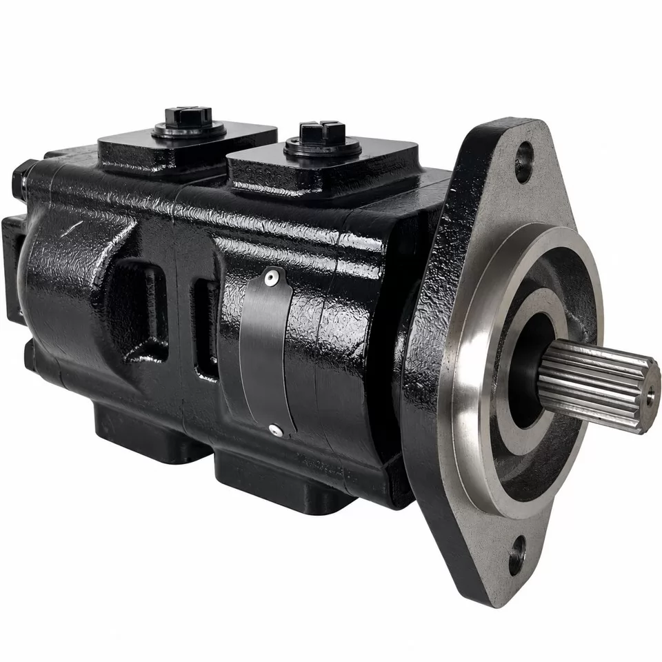 332/F9031 OEM-Quality Tandem Hydraulic Gear Pump For JCB
