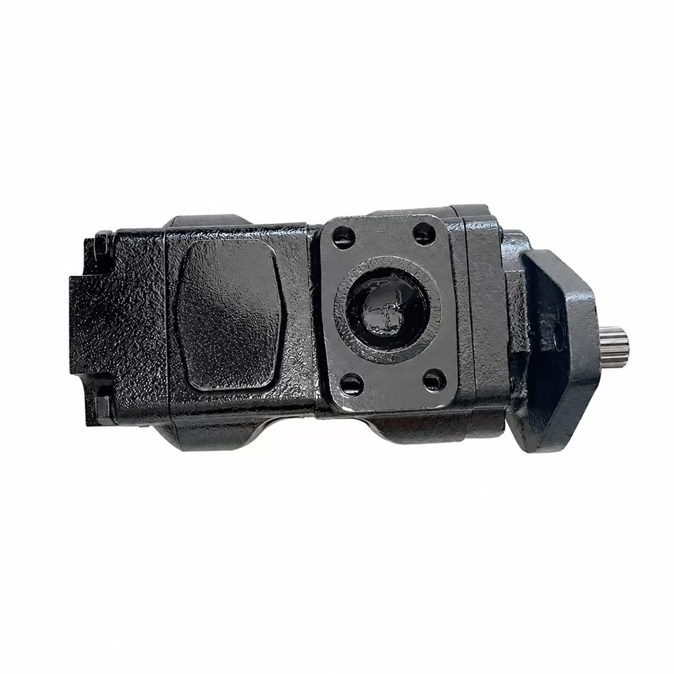 20/925340 tandem hydraulic gear pump four-bolt main port with transit plug