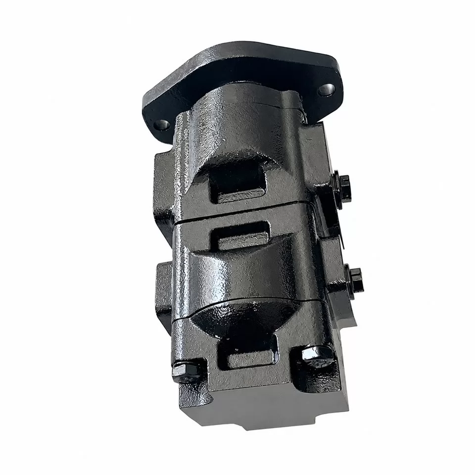 20/925340 hydraulic gear pump side angle and mounting flange