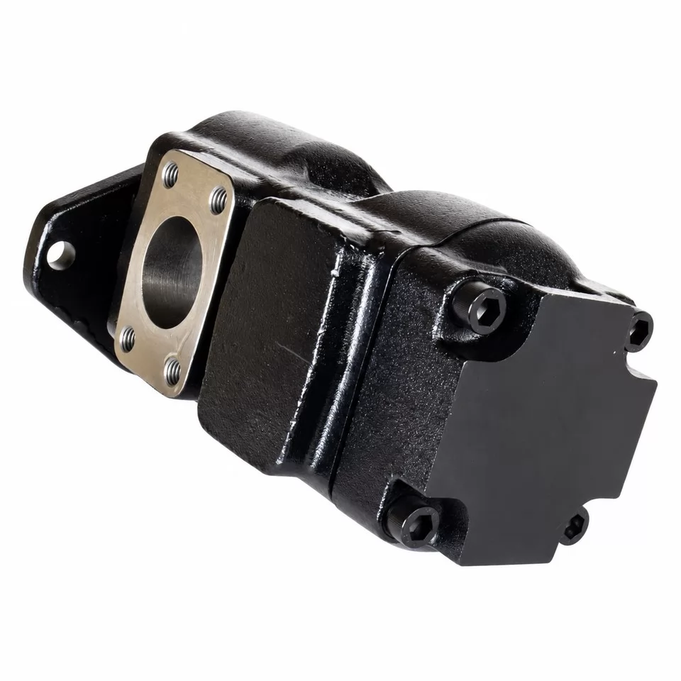 332/F9032 rear cover and main inlet port view