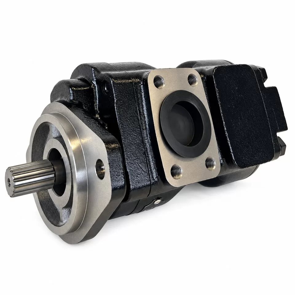 20/925337 tandem pump with oval two-bolt flange