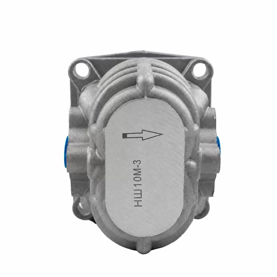 NSH10M-3 rear-cover marking - representative NSH M-series gear pump