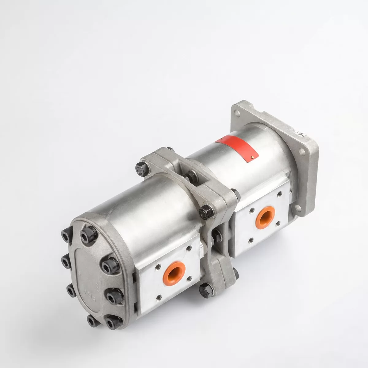 NSH50-50 reference pump - rear cover and two aluminium housing sections