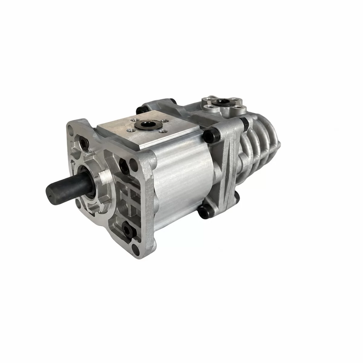 NSH16-10 reference tandem pump - mounting flange and covered drive shaft