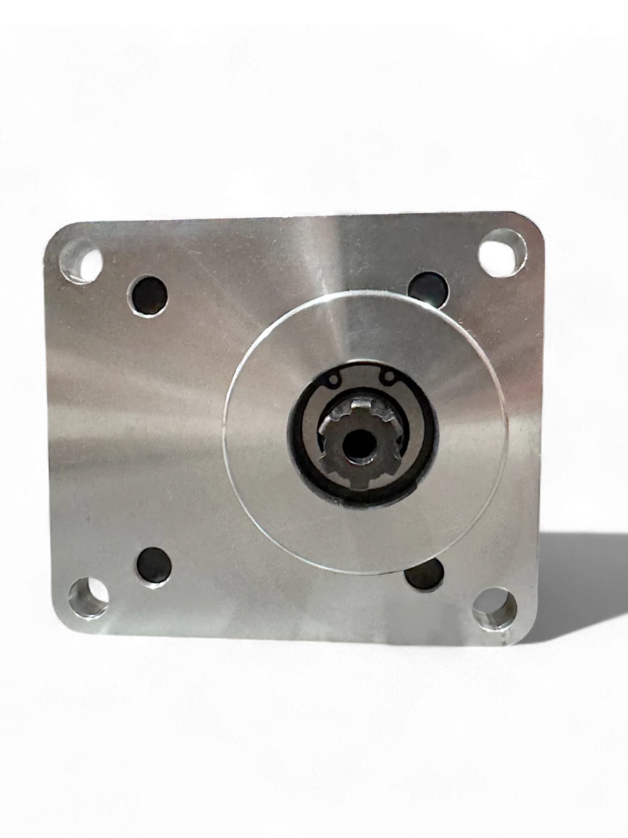 NSH16D-16D reference pump - mounting face and exposed splined shaft